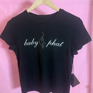 Baby Phat Black Short Sleeve Tee